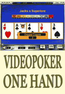 videopoker one hand